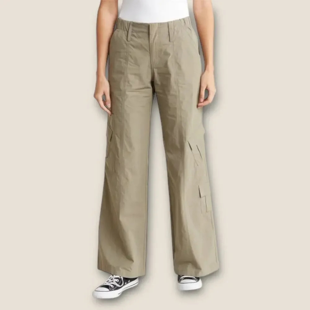 Elodie Cargo Pants | Size Small | Beige
